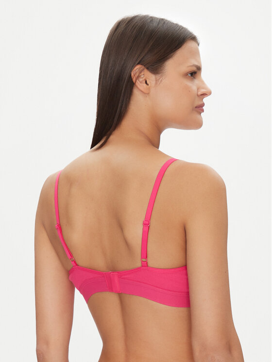 HUGO HUGO Бюстгальтер-топ Bralette Rib 50496811 Рожевий
