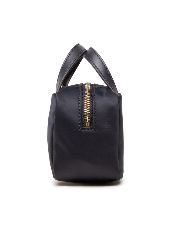 Tommy Hilfiger Pochette per cosmetici Tommy Hilfiger Poppy Make Up Case Corp AW0AW11613 Blu scuro