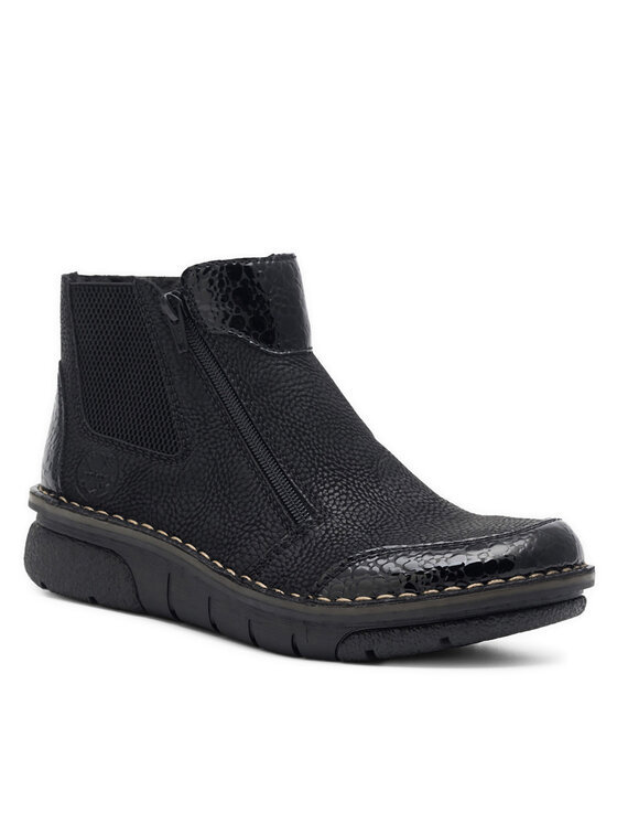 Rieker Botine Rieker 73355-00 Negru
