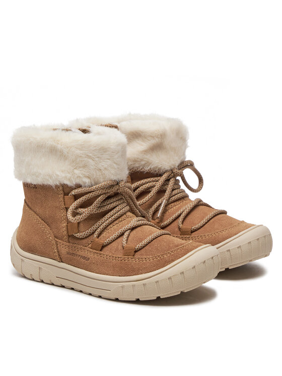 Geox Zimski škornji Geox B Omar Girl Wpf B462LA 00022 C6627 S Rjava