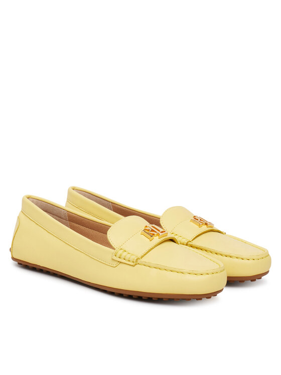 LAUREN RALPH LAUREN Mokasyny LAUREN RALPH LAUREN 802852847028 Żółty