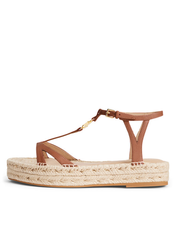 LAUREN RALPH LAUREN Espadrilės Lauren Ralph Lauren Payton 802927966001 Ruda
