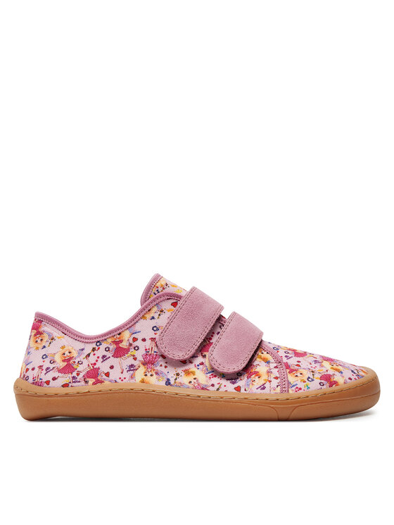 Froddo Bačkory Froddo Barefoot Canvas G1700390-3 D Růžová