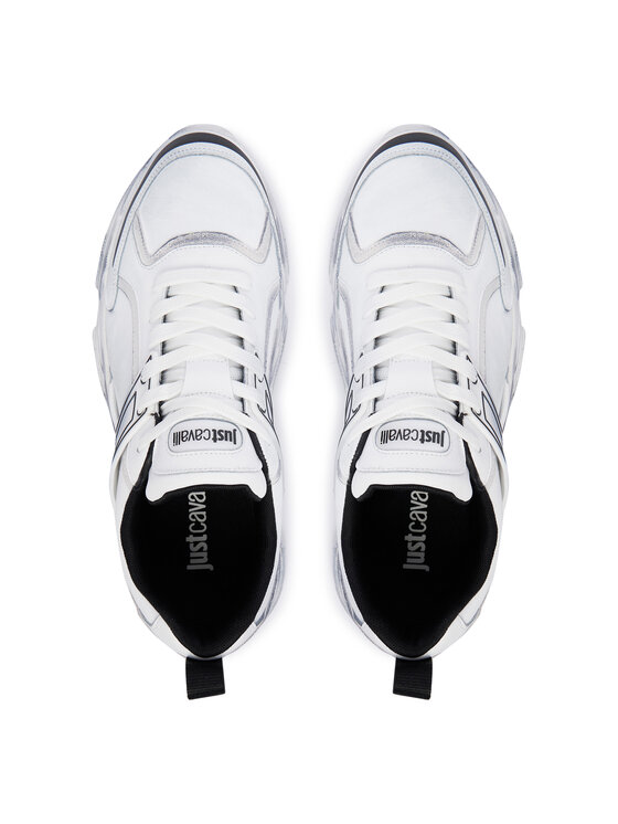 Just Cavalli Αθλητικά Just Cavalli 81QA3SH5 ZPC40 Λευκό