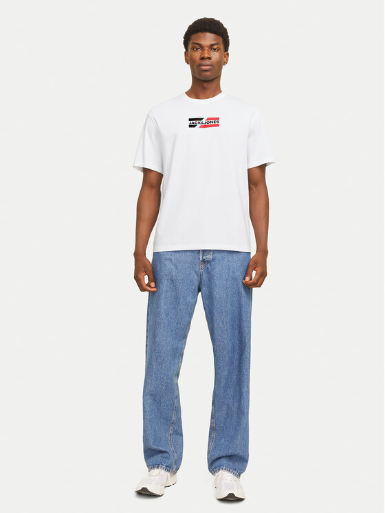 Jack & Jones Jack & Jones Camiseta Corp Graphic 12268415 Blanco Regular Fit