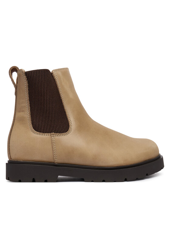 Birkenstock Sztyblety Birkenstock Highwood Slip On 1033180 Beżowy