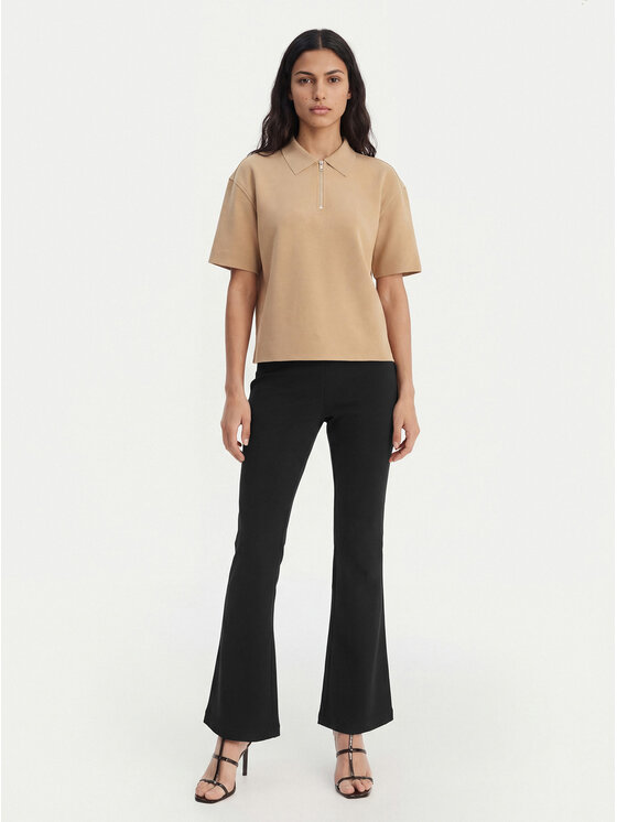 Calvin Klein Calvin Klein Polo LV044E241G Beis Relaxed Fit