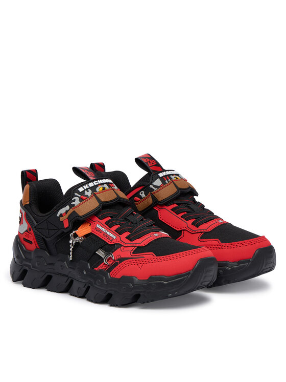 Skechers Superge Skechers Mega-Flex Lite - Tuff Toolz 402130L/RDBK Črna