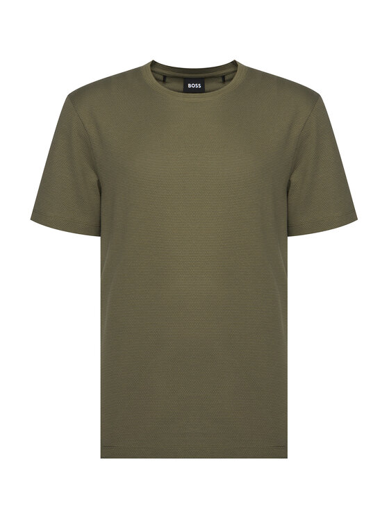 BOSS BOSS Camiseta Tiburt 240 50452680 Verde Regular Fit