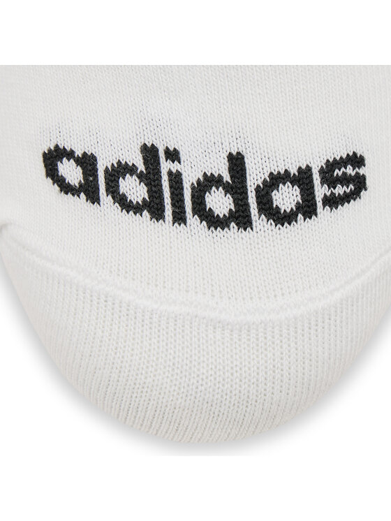 adidas Чорапи тип терлици adidas Thin Linear Low-Cut Socks 3 Pairs HT3447 Бял