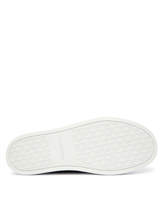 Calvin Klein Sneakersy Calvin Klein Hybrid Clean Cup Mid Boot Lth HM0HM02010 Bordó