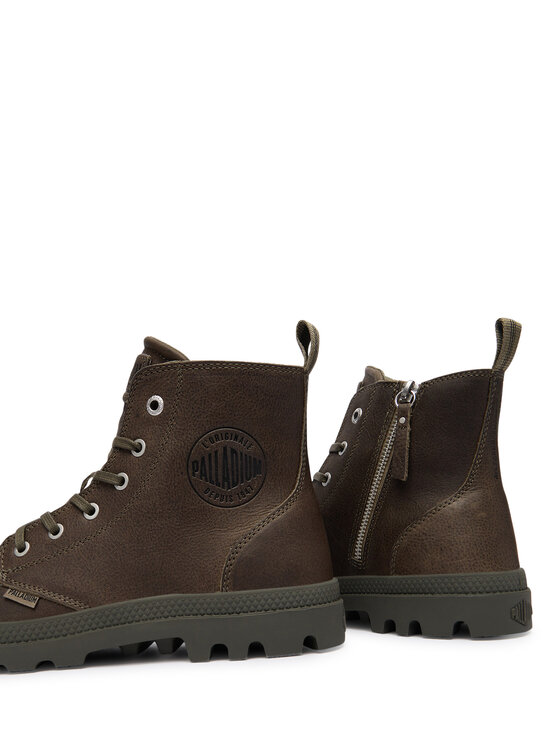 Palladium Черевики туристичні Palladium Pampa Zip Lth Ess 76888-308-M Зелений