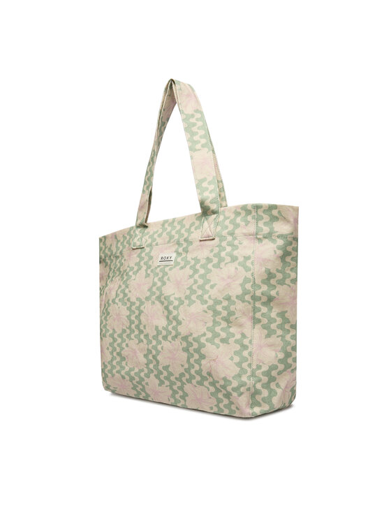 Roxy Torbica Roxy Anti Bad Vibes Printed ERJBT03406 Zelena