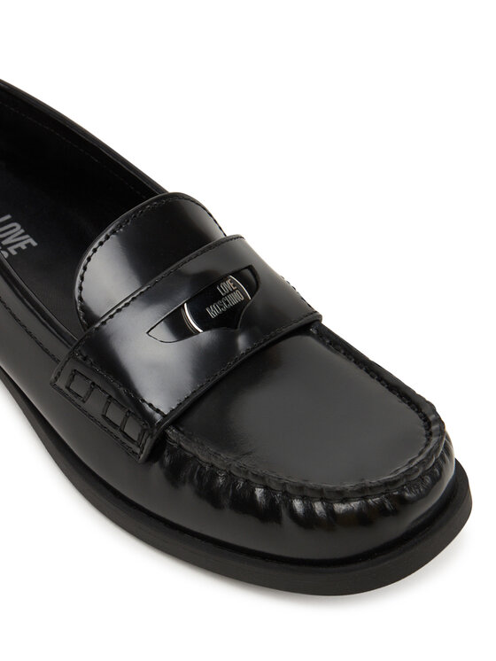 LOVE MOSCHINO Мокасини LOVE MOSCHINO JA10222G1NJD000A40 Чорний