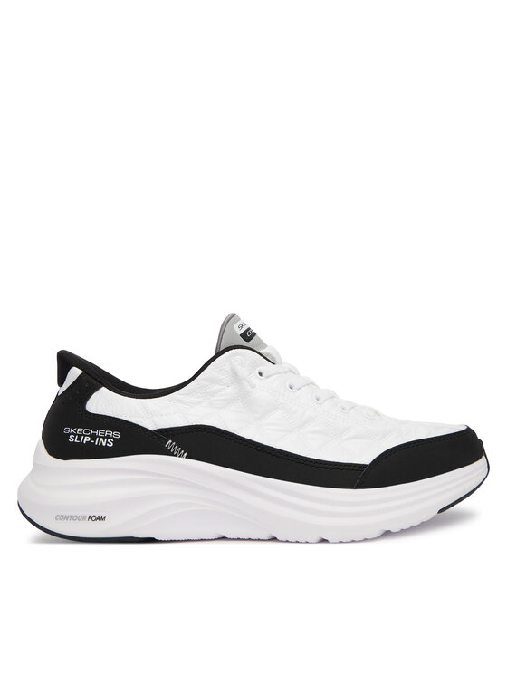 Skechers Sneakers Skechers Slip-ins Contour Foam - Cozy Fit Golden Hour 232619/WBK Alb