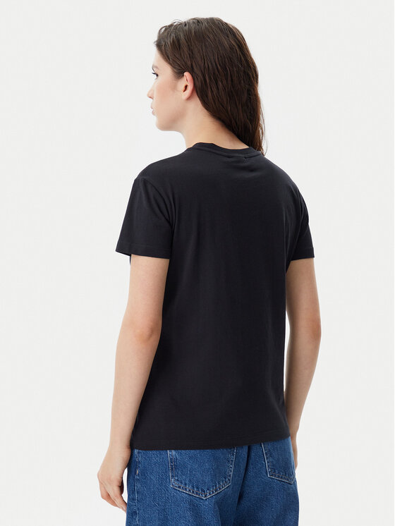 Napapijri Napapijri T-shirt NP0A4IP1 Nero Regular Fit