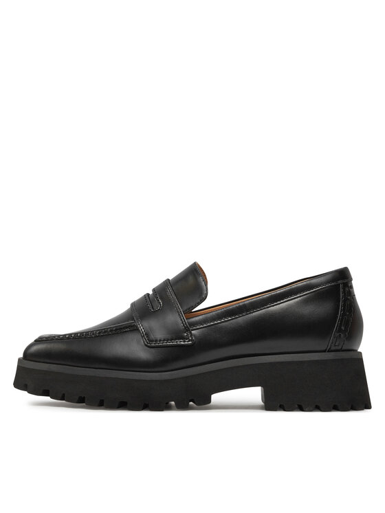 Clarks лоуфъри с дебела подметка Clarks Stayso Edge 26174705 Черен