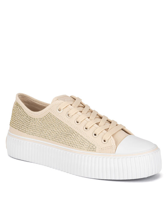 Beverly Hills Polo Club Plátenky Beverly Hills Polo Club BHPC058W Béžová