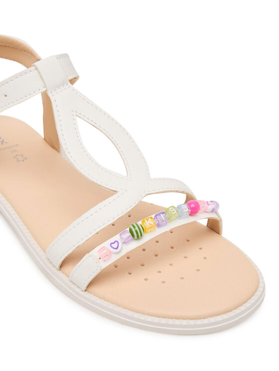 Geox Sandale Geox Jr Sandal Karly J6535H 000BC C1000 D Bijela