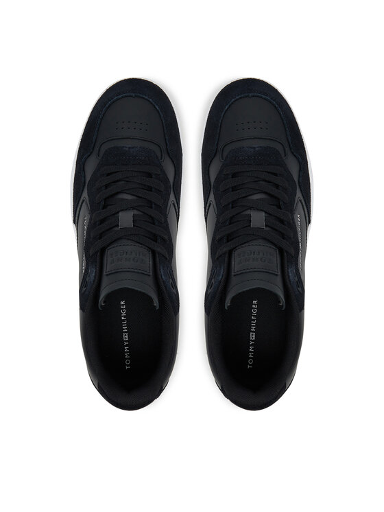 Tommy Hilfiger Sneakers Tommy Hilfiger Th Basket Better Mix FM0FM05520 Nero