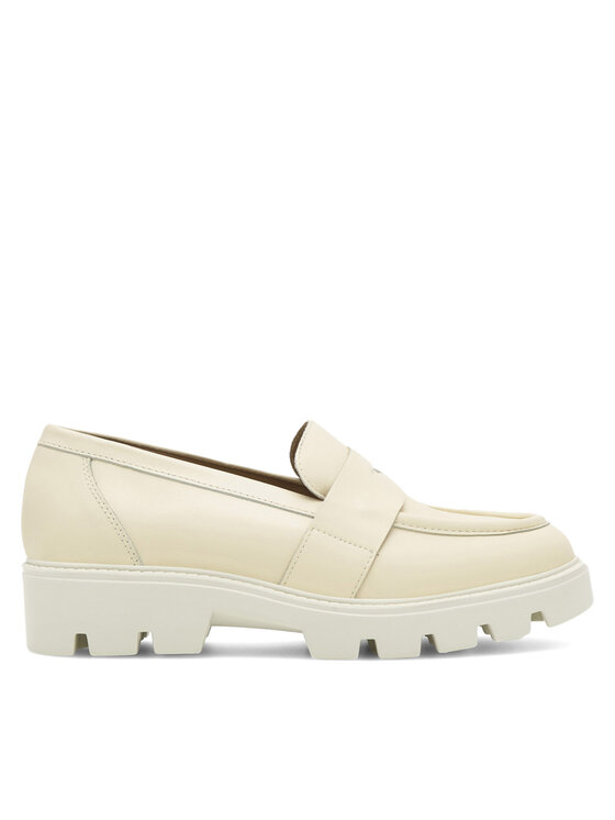 Badura Loafersy Badura AMANTEA-E23-28180NAP Beżowy