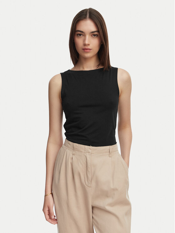 Vero Moda Vero Moda Top Panda 10314416 Negro Slim Fit