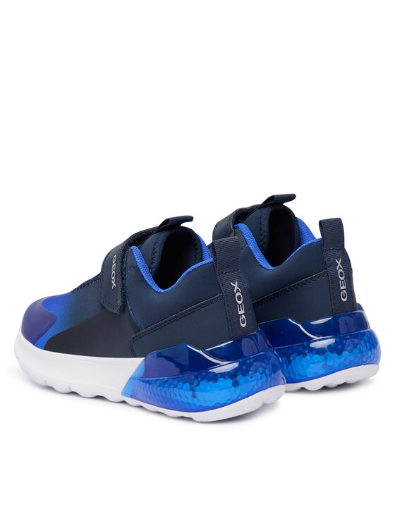 Geox Sneakers Geox J Activart Illuminus Boy J56LYA 02A9J C4226 Albastru
