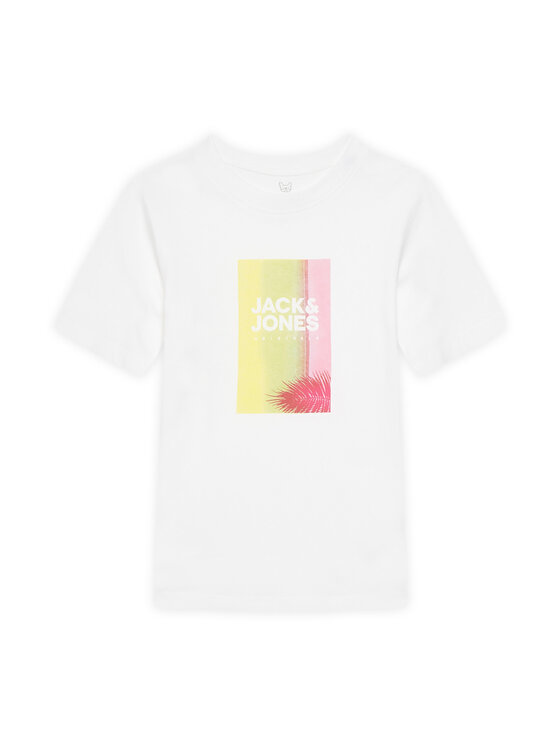 Jack & Jones Junior Jack & Jones Junior Футболка Varenna 12278349 Білий Regular Fit