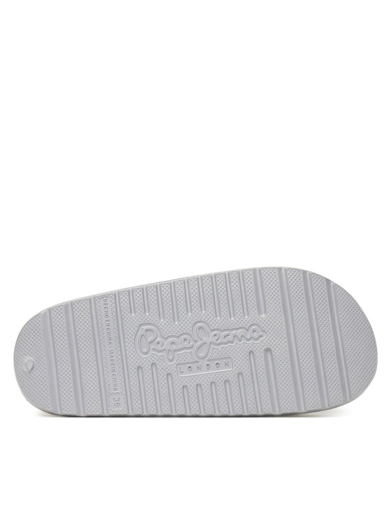 Pepe Jeans Šlepetės Pepe Jeans Beach Slidemet PLS70165 Sidabrinė