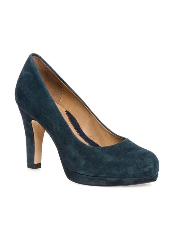 Clarks Pantofi Clarks Anika Kendra 203572584 Albastru