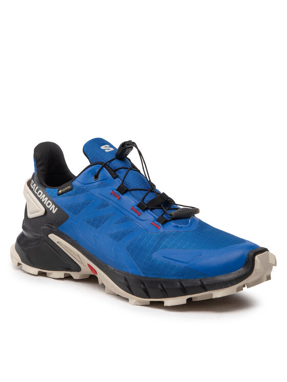 Salomon Bežecké topánky Salomon Supercross 4 Gtx GORE-TEX 417320 26 V0 Modrá