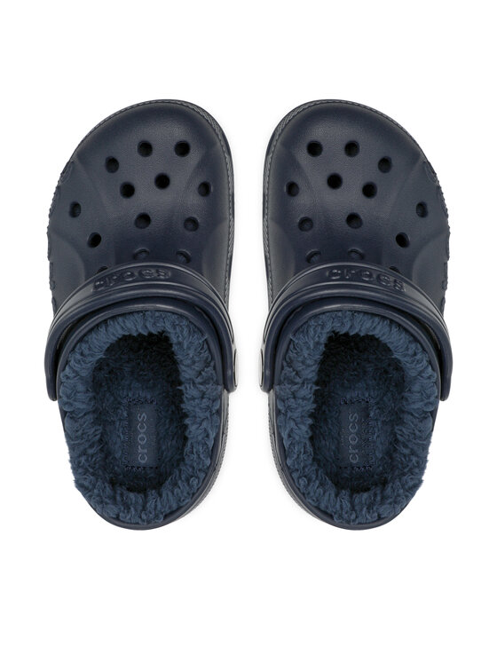 Crocs Шльопанці Crocs Baya Lined Clog K 207500-463 Cиній