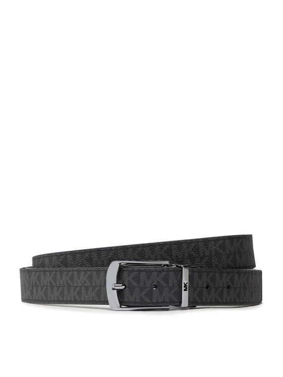 MICHAEL Michael Kors Pánský pásek MICHAEL Michael Kors 31Mm Ctfr Drss Cut Mk Belt 39F2LBLY2B Černá