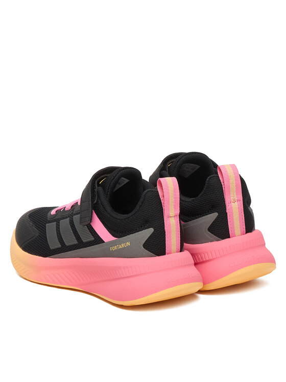 adidas Sneakers adidas Fortarun 4.0 El C JR9831 Negru