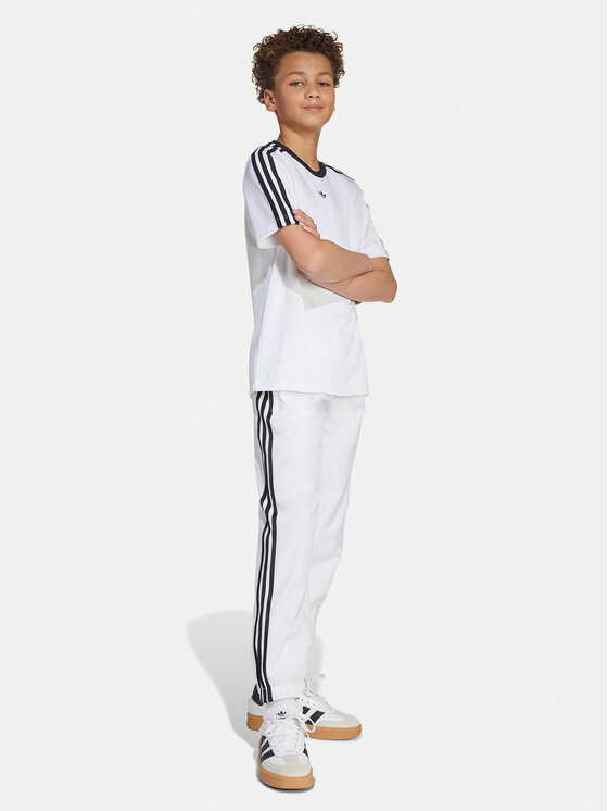 adidas adidas Футболка Jacquard JV8655 Білий Loose Fit