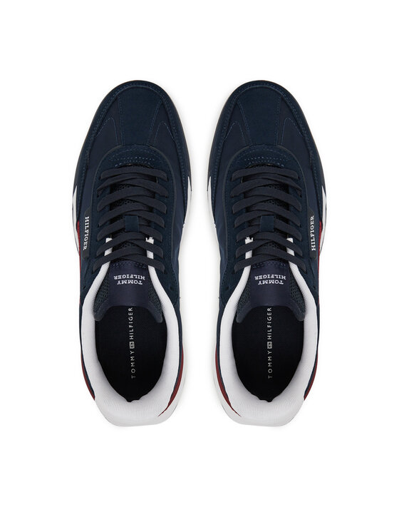 Tommy Hilfiger Sportcipők Tommy Hilfiger Retro Runner Nylon Mix FM0FM05523 Sötétkék