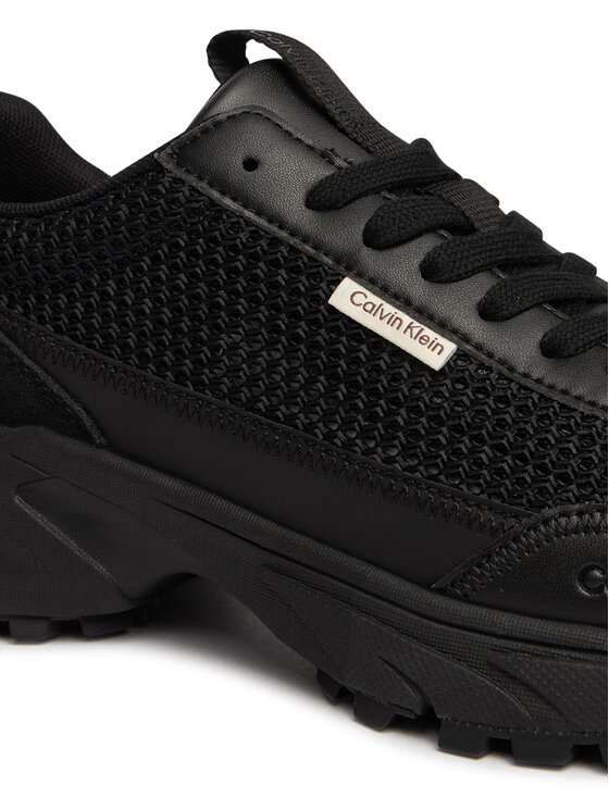 Calvin Klein Zapatillas Calvin Klein Hike Runner Lup Lin Mesh HW0HW03000 Negro