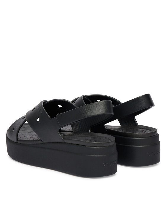 Crocs Босоніжки Crocs Brooklyn 4U Cross Strap Sandal 212254 Чорний