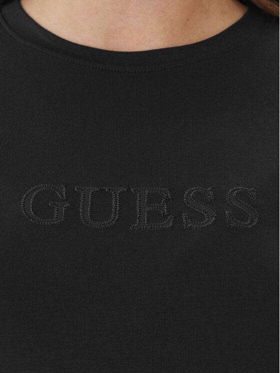 Guess Guess Футболка O6GI00 KBF92 Чорний Regular Fit
