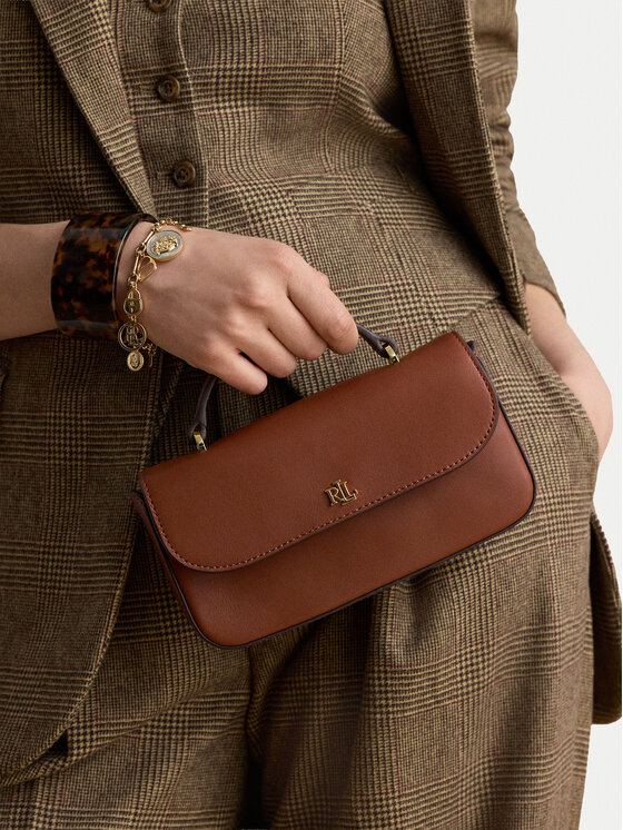 LAUREN RALPH LAUREN Geantă LAUREN RALPH LAUREN 432P16733001 Maro deschis