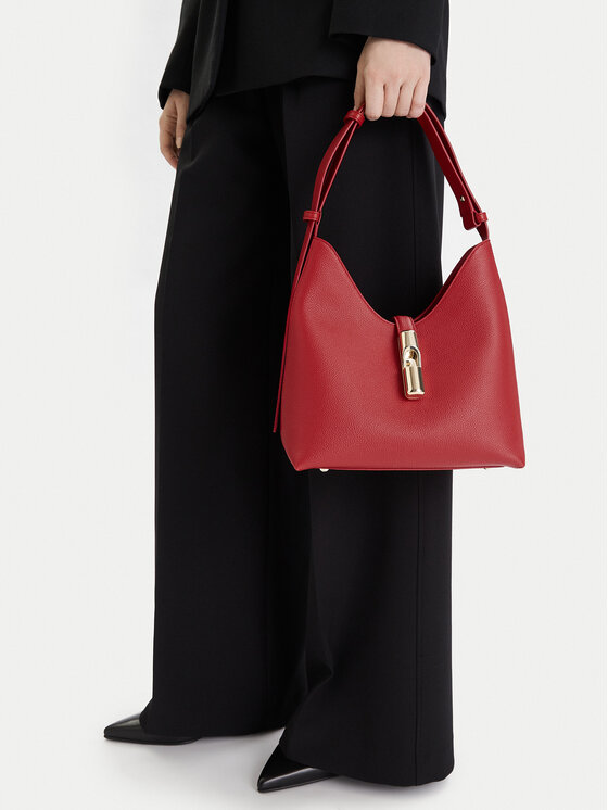 Furla Ročna torba Furla Goccia S WB01979 BX3353 KH 4484S Rdeča