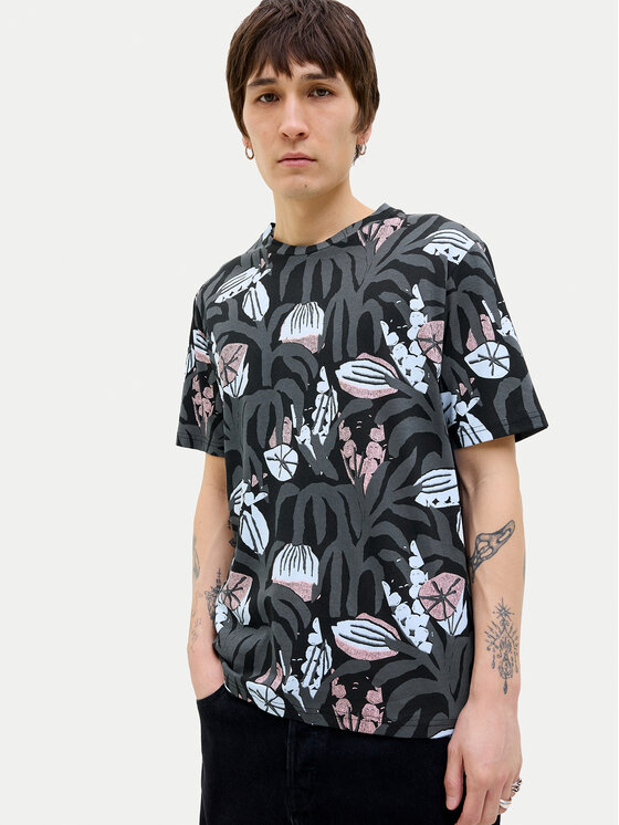 Jack & Jones Jack & Jones Футболка Almeria 12276912 Чорний Regular Fit