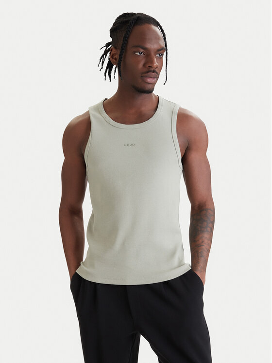 HUGO HUGO Camiseta sin mangas Dapota 50563744 Verde Slim Fit