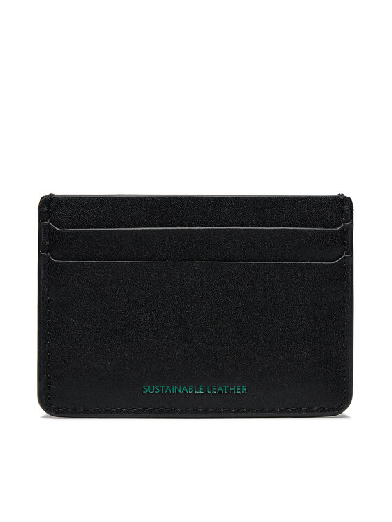 Tommy Jeans Estuche para tarjetas de crédito Tommy Jeans Tjm Heritage Leather Cc Holder AM0AM12085 Negro