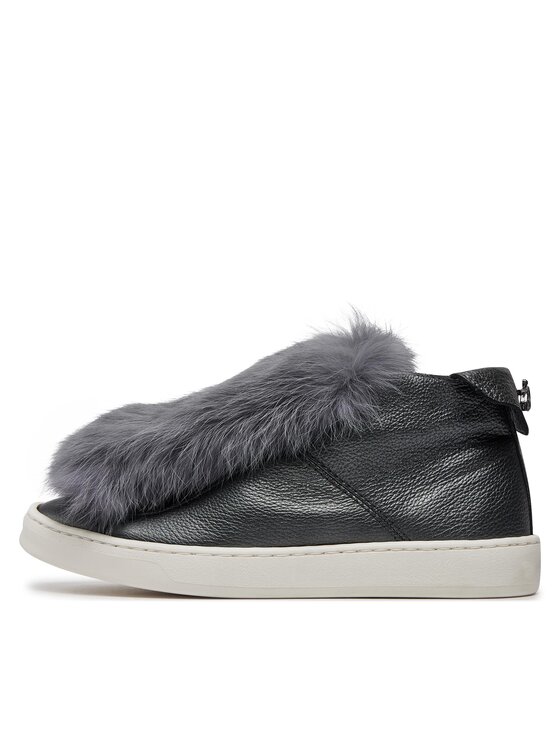 GINO ROSSI Sneakersy Gino Rossi Mariko DTH601-W69-0210-8585-F Sivá