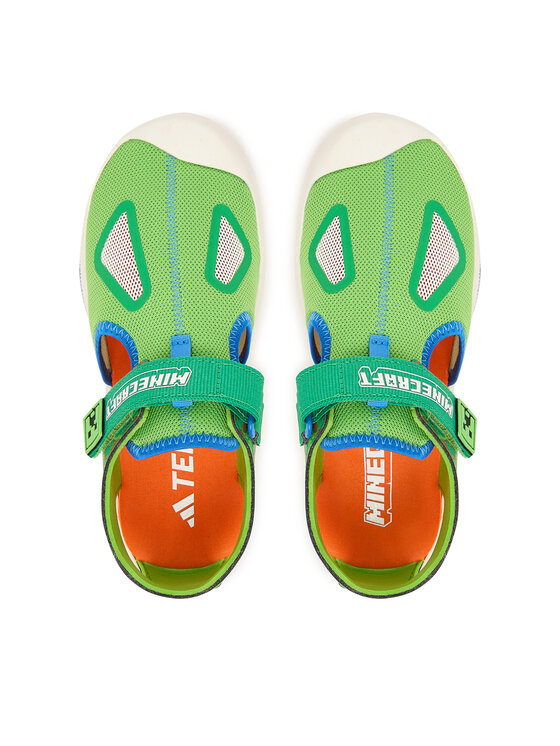 adidas Босоніжки adidas Minecraft Terrex Captain Toey 2.0 Sandals JR1316 Зелений