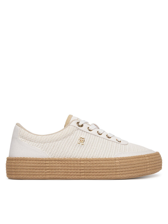 Espadrilles Tommy Hilfiger FW0FW09173 Fehér