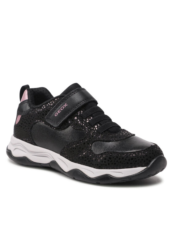 Geox Snīkeri Geox J Calco G. A J16CMA 0DHBC C0724 S Melns