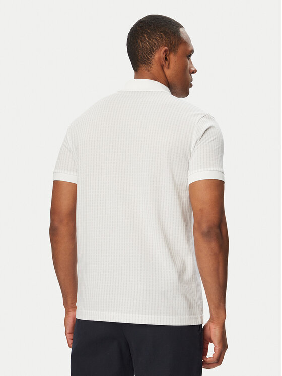BOSS BOSS Polo Birdie 3 50559355 Blanco Regular Fit