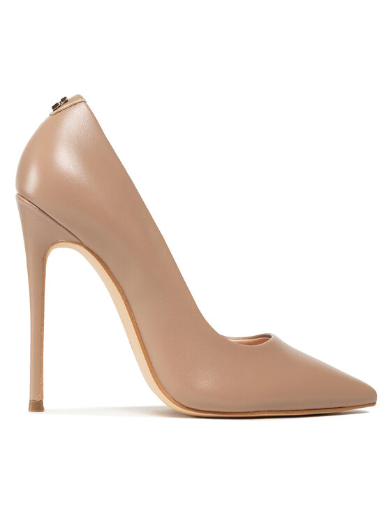 Guess Туфлі на шпильці Guess Felyx5 FL7FL5 LEA08 Бежевий